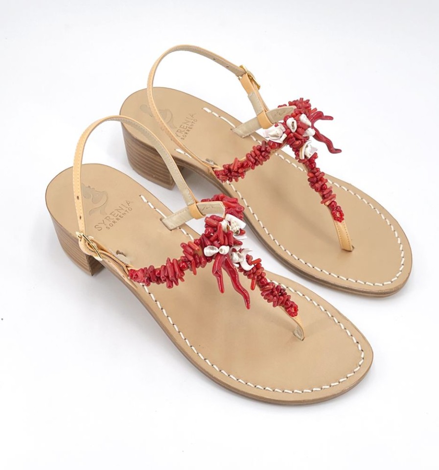 Sandali Syrenia | Sandali Marline Corallo Rosso