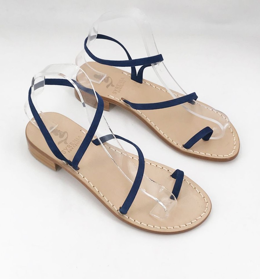 Sandali Syrenia | Sandali Delia Camoscio Blu