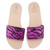 Sandali Syrenia | Sandali Fascia Animalier Zebrato Fucsia