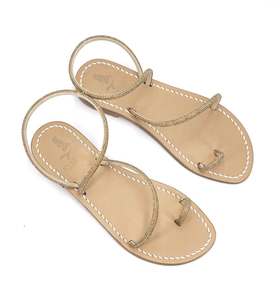 Sandali Syrenia | Sandali Luxor Shine Pave Ambra