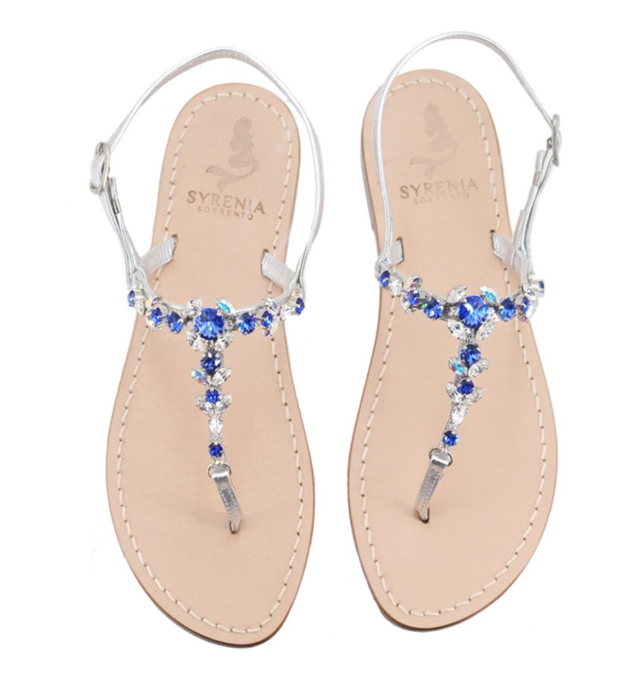 Sandali Syrenia | Sandali Moorea Argento Blu