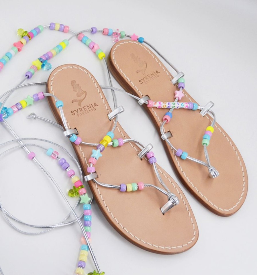 Sandali Syrenia | Sandali Candy Argento- Multicolore