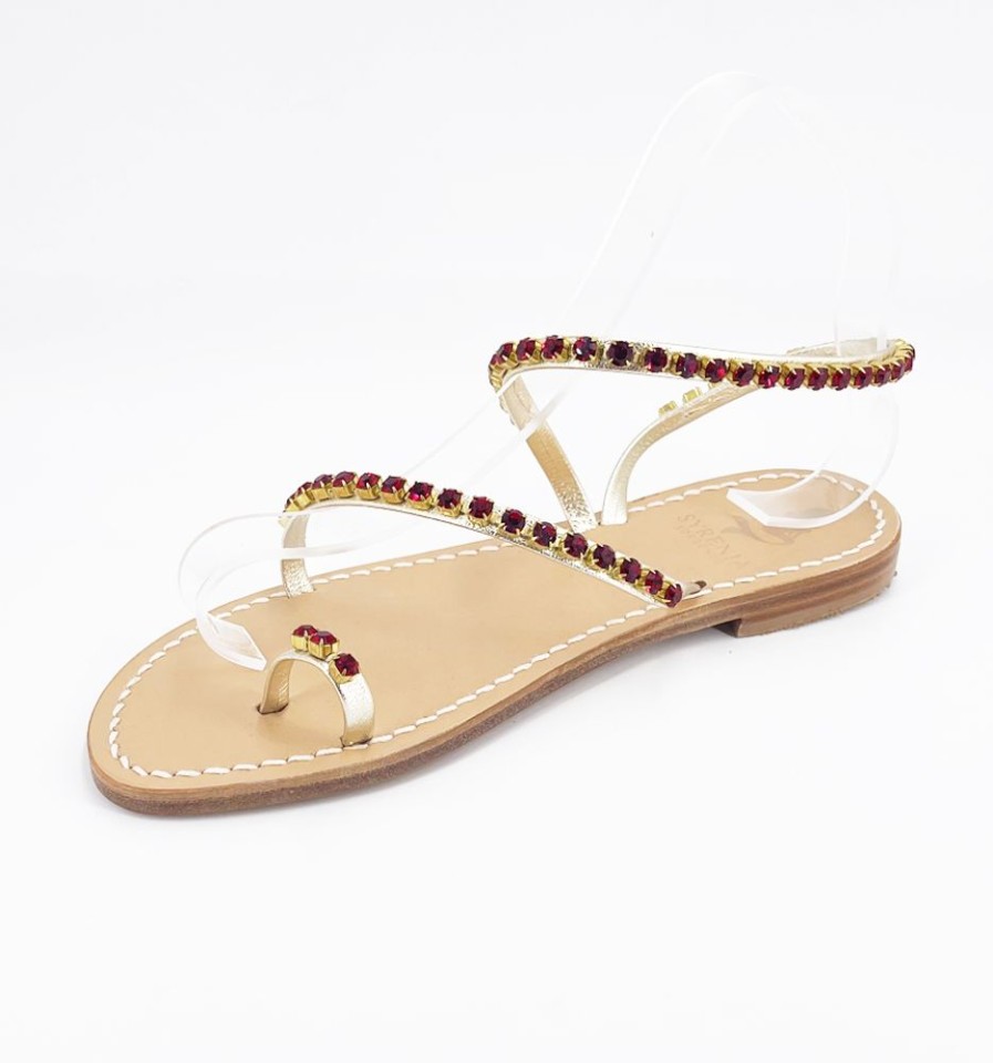 Sandali Syrenia | Sandali Luxor Oro Rosso