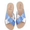 Sandali Syrenia | Sandali Xenia Blue Sky E Argento