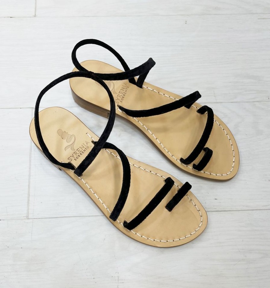 Sandali Syrenia | Sandali Amira Velvet Nero