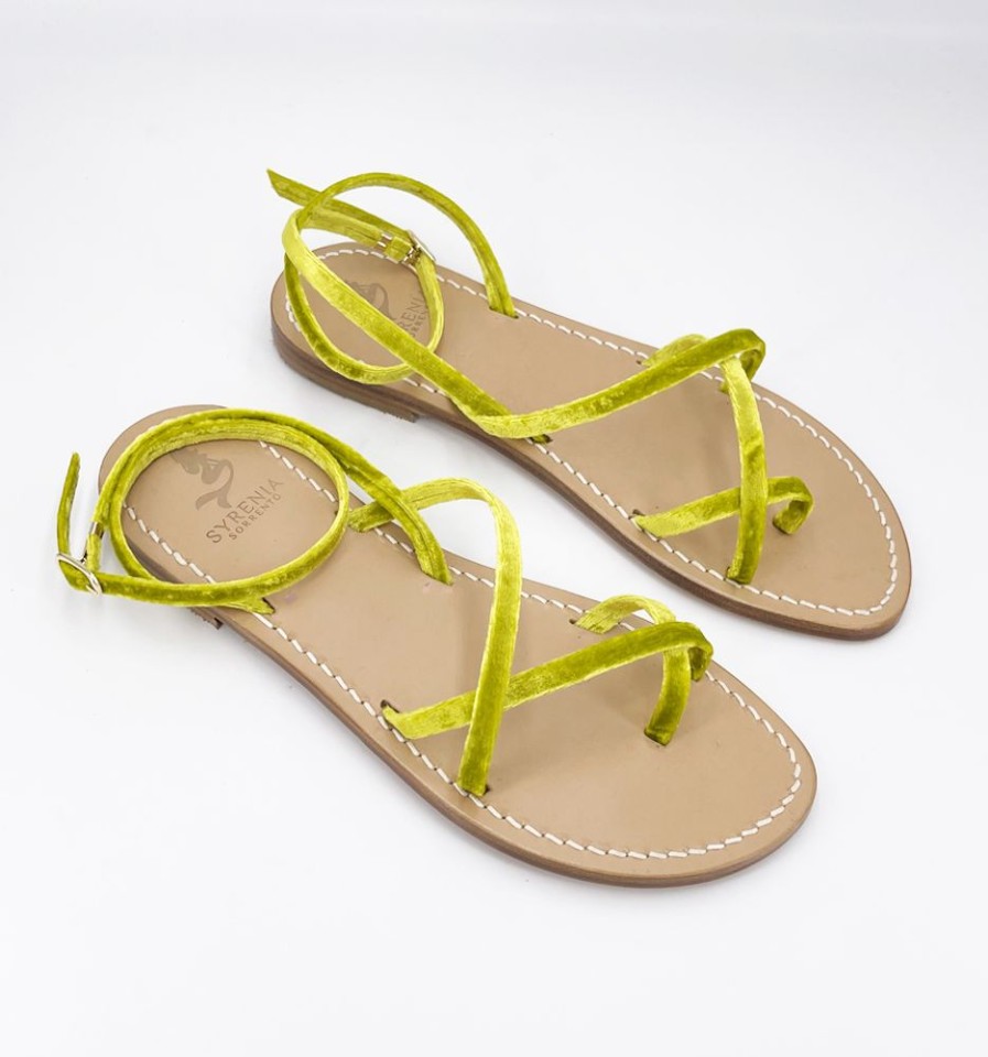 Sandali Syrenia | Sandali Salento Velvet Lime