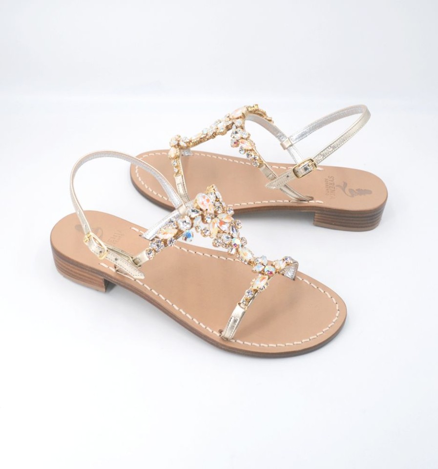 Sandali Syrenia | Sandali Victoria H Crystal Gold