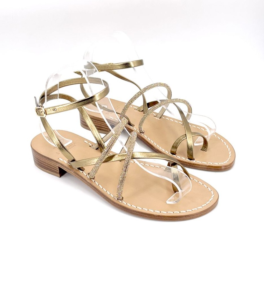 Sandali Syrenia | Sandali Jeranto Shine Bronzo